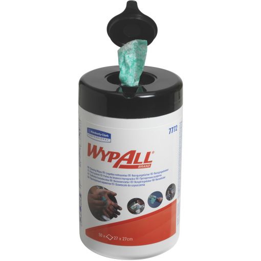 Nedves törlőkendő WypAll®, adagolódoboz | Törlőkendők, ipari papírtörlők
