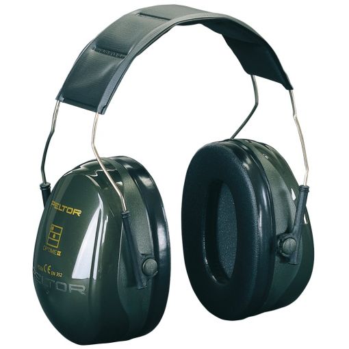 Fültok, 3M™ Peltor™ Optime II, H520A, fejpánt | Hallásvédelem