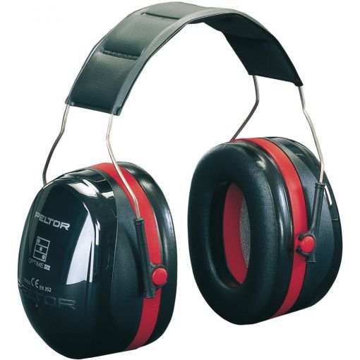 Fültok, 3M™ Peltor™ Optime III, H540A, fejpántos | Hallásvédelem