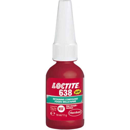 Csapágyrögzítő, Loctite® 638, nagy szilárdságú | Ragasztó anyagok