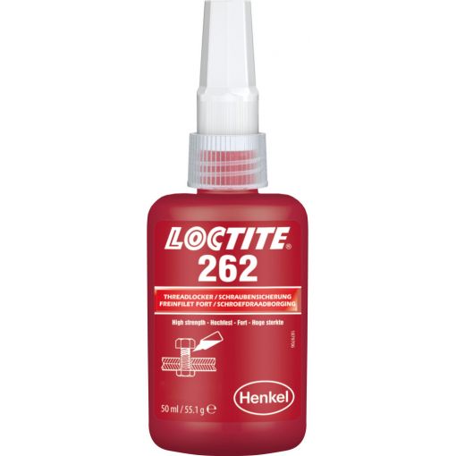 Csavarrögzítő, Loctite® 262, közepes/nagy szilárdságú | Ragasztó anyagok