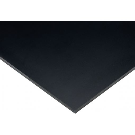 Műanyag lemez - PVC, kemény, fekete, a RAL 9005-höz | Műanyag lemezek