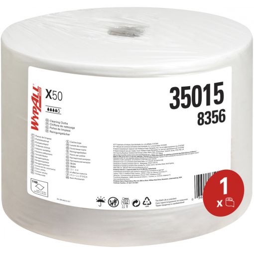 Törlőkendő X50 General Clean™, tekercs | Törlőkendők, ipari papírtörlők
