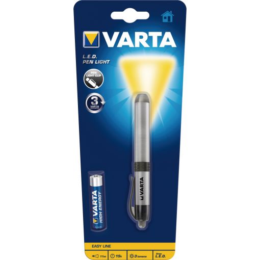 Elemlámpa toll formájú, 1 LED, AAA, VARTA | Munkafényszórók, elemlámpák