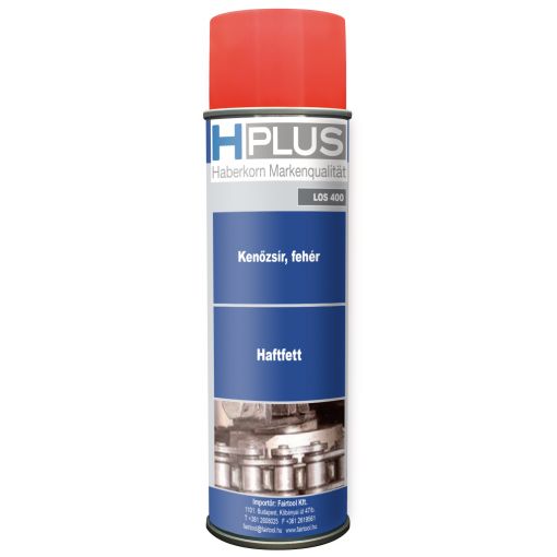 Tapadózsír spray, fehér, H-Plus LOS 400 | Kenőanyagok, kenőzsírok