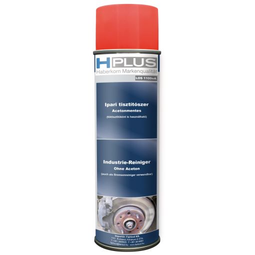 Féktisztító spray, acetonmentes, H-Plus LOS1100oA | Ipari tisztítószer