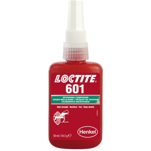 Csapágyrögzítő, Loctite® 601, nagy szilárdságú | Ragasztó anyagok