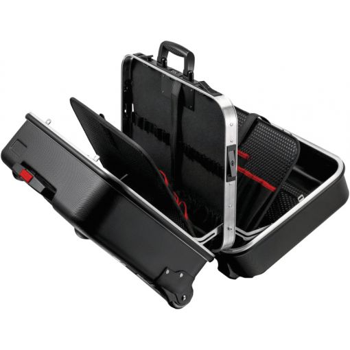 Szerszámos koffer ABS műanyag, üres, trolis, BIG Twin-Move, KNIPEX | Szerszámtáskák, szerszámtáska tartozékok