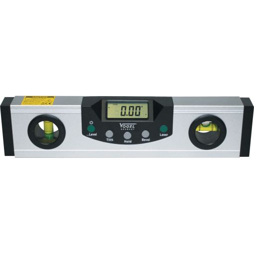 Vízszint- és lejtésmérő, digitális, mágneses, VOGEL | Vízmértékek, lézeres szintező készülékek