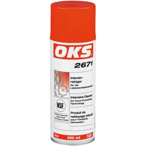 Intenzív tisztítószer az élelmiszeripar számára OKS 2671 spray | Ipari tisztítószer