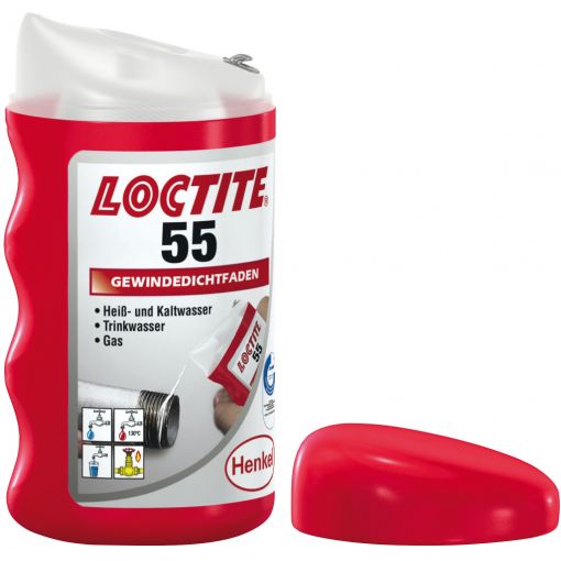 Menettömítő zsinór, Loctite 55 | Ragasztó anyagok