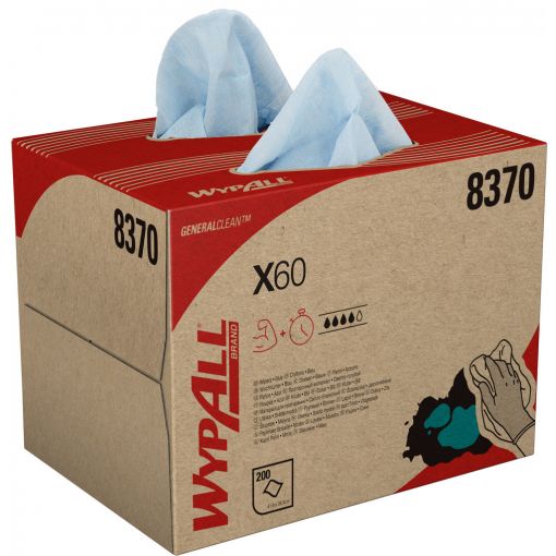 Törlőkendő WypAll® X60 General Clean™, BRAG™ Box | Törlőkendők, ipari papírtörlők
