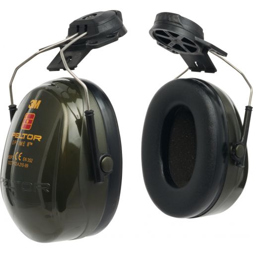 Fültok, 3M™ Peltor™ Optime II, H520P, sisakra rögzíthető | Hallásvédelem