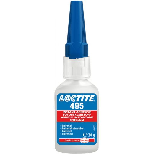 Ciánakrilát pillanatragasztó, Loctite® 495 | Ragasztó anyagok
