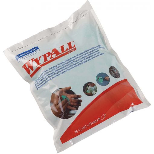 Nedves törlőkendő WypAll®, utántöltő csomag | Törlőkendők, ipari papírtörlők