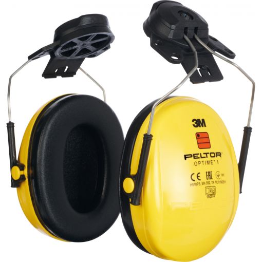 Fültok, 3M™ Peltor™ Optime I, H510P, sisakra rögzíthető | Hallásvédelem
