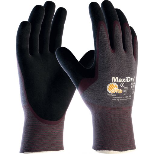 Mechanikai kesztyű, tenyérmártott, Maxi Dry® 56-424 | Szerelő védőkesztyűk