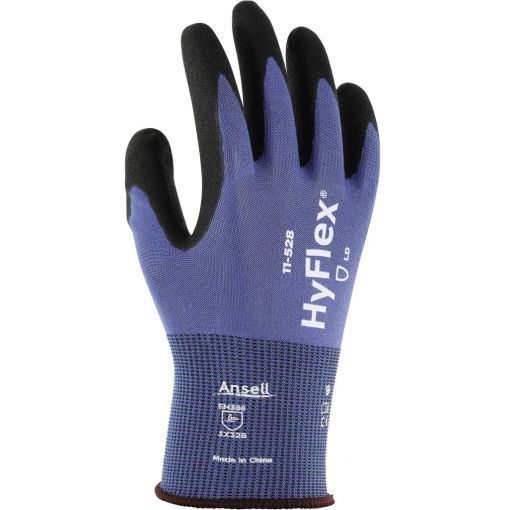 Vágásbiztos kesztyű, tenyérmártott, HyFlex® 11-528 | Vágásbiztos kesztyűk