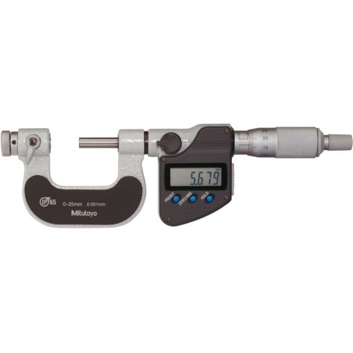 Kengyeles mikrométer Digimatic, IP65, menetmérő | Mikrométerek, furatmikrométerek