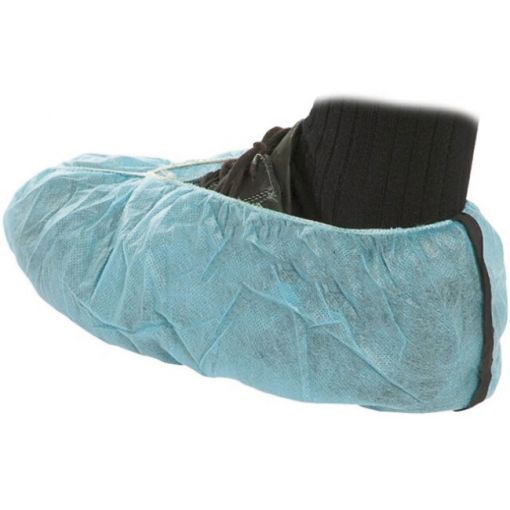 Cipővédő ESD, kék, gumírozott, Cleanroom | Zoknik, cipőtartozékok