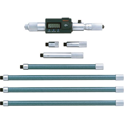 Belső rúdmikrométer készlet, Digimatic, IP65, adatkimenettel, 7 részes | Mikrométerek, furatmikrométerek