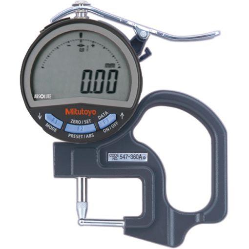 Vastagságmérő digitális, ABS, IP42, Mitutoyo | Egyéb mérő- és vizsgáló eszközök