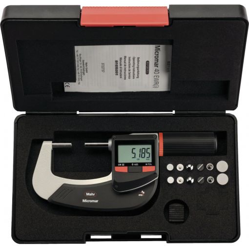 Kengyeles mikorméter készlet, Micromar 40 EWRi-V | Mikrométerek, furatmikrométerek
